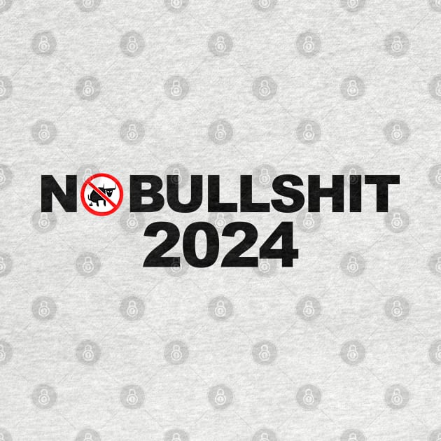 No Bullshit 2024 by  The best hard hat stickers 